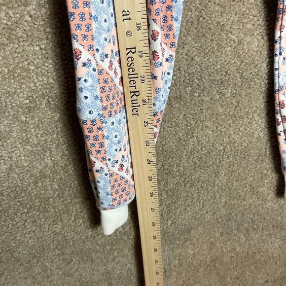 Janie & Jack Sleepwear Set Girls Size 8 Multi Floral Patchwork Pajama Top & Pant - Picture 7 of 13